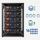 Safu ya Betri za Rack LiFePO4 51.2V - 2