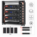 Safu ya Betri za Rack LiFePO4 51.2V - 4
