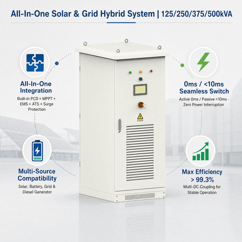 Mfumo Kamili wa Jua HAG2 125~500kVA