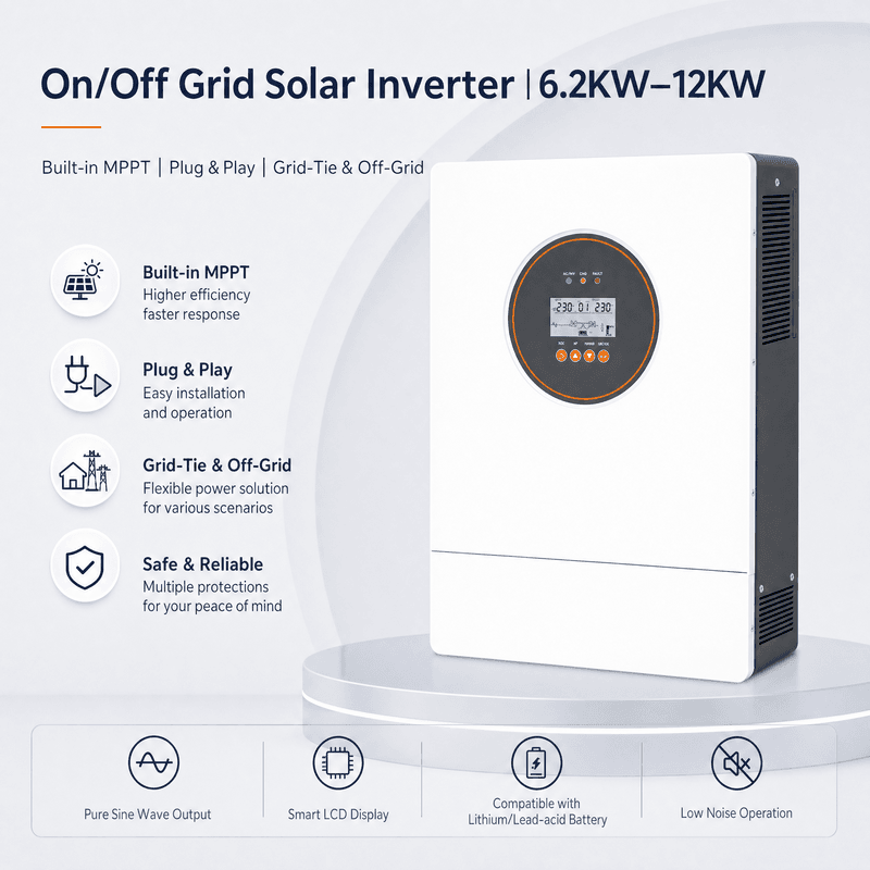 Inverter ya Jua ya Hybrid ES 6~12kW