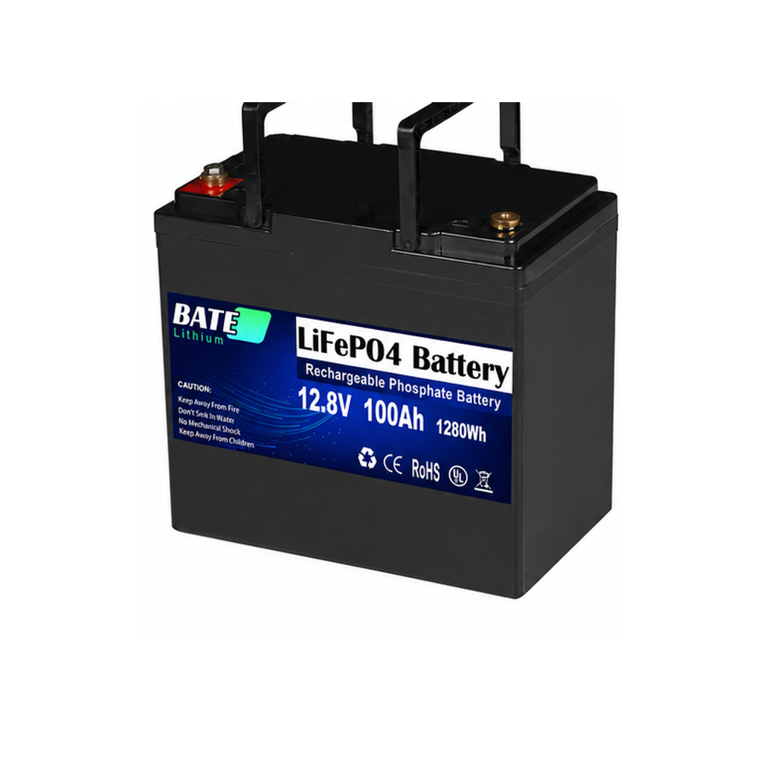 Betri ya LiFePO4 12.8V 100Ah